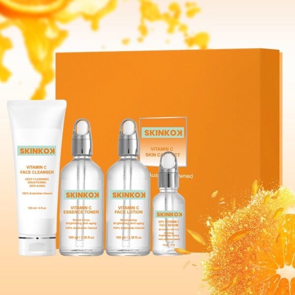 Vitamin C Set with Beauty Wand for Wet Microdermabrasion