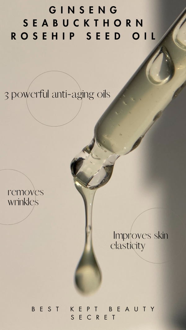 Anti-aging restorative facial oil