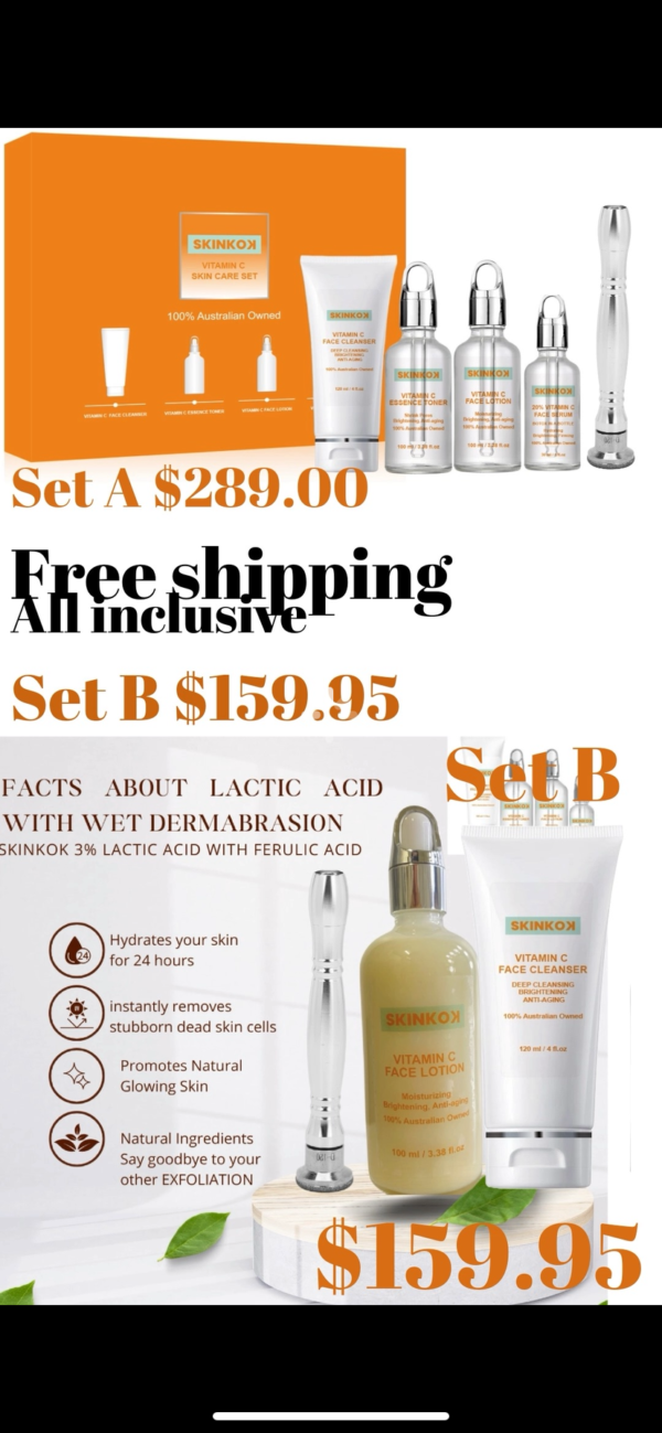 Wet Dermabrasion basic promo set